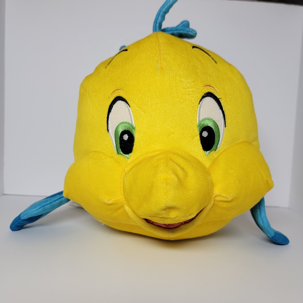 Flounder‎ Disney Princess Bright Yellow Plush